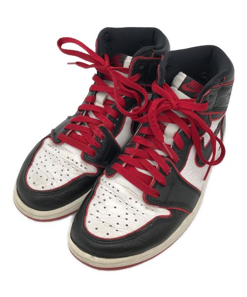 NIKE（ナイキ）NIKE (ナイキ) AIR JORDAN1 RETRO HIGH OG “BLOODLINE” ブラック サイズ:26.5の古着・服飾アイテム