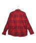 Supreme (シュプリーム) Logo Plaid Shirt レッド サイズ:L：8000円