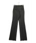 mame kurogouchi (マメクロゴウチ) WOOL KOMON JACQUARD BOOT CUT PANTS グレー サイズ:1：12000円