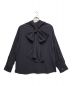 LAD MUSICIAN (ラッドミュージシャン) HIGH NECK BOW COLLAR SHIRT パープル サイズ:46：8000円