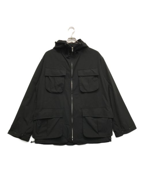 s'yte（サイト）s'yte (サイト) SOLOTEX ZIP HOOD JACKET ブラック サイズ:3の古着・服飾アイテム