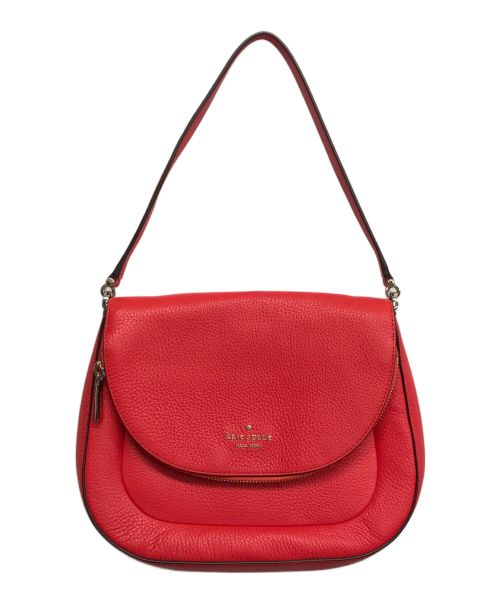 Kate Spade（ケイトスペード）Kate Spade (ケイトスペード) レイラ 2way ショルダーバッグ レッドの古着・服飾アイテム