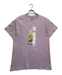 X-LARGE×DRAGON BALL（エクストララージ×ドラゴンボール）の古着「コラボプリントTシャツ」｜パープル