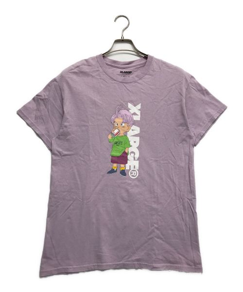 X-LARGE（エクストララージ）X-LARGE (エクストララージ) DRAGON BALL (ドラゴンボール) コラボプリントTシャツ パープル サイズ:Mの古着・服飾アイテム