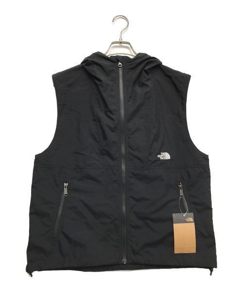 THE NORTH FACE（ザ ノース フェイス）THE NORTH FACE (ザ ノース フェイス) コンパクトフーデッドベスト ブラック サイズ:S 未使用品の古着・服飾アイテム