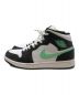 NIKE (ナイキ) エア ジョーダン 1 MID ホワイト サイズ:US9.5/UK8.5/EUR43：13000円