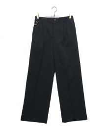 th products（ティーエイチプロダクツ）の古着「Wide Tailored Pants」｜ブラック