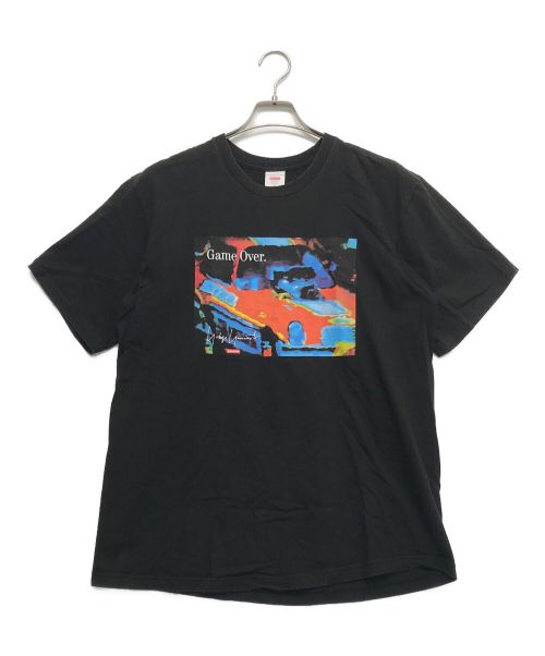 SUPREME（シュプリーム）Supreme (シュプリーム) YOHJI YAMAMOTO (ヨウジヤマモト) Game Over Tee ブラック サイズ:Lの古着・服飾アイテム