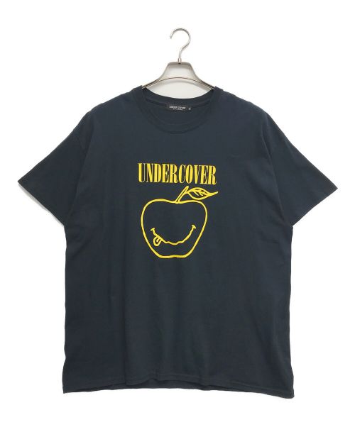 UNDERCOVER（アンダーカバー）UNDERCOVER (アンダーカバー) SMILE APPLE Tシャツ ネイビー サイズ:XLの古着・服飾アイテム