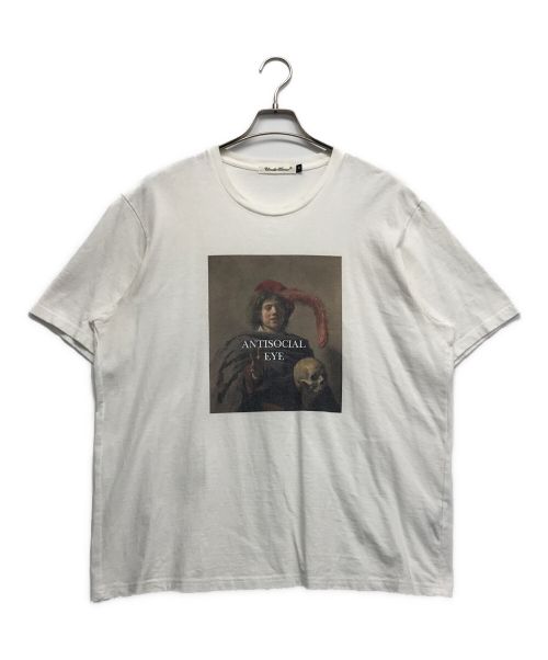 UNDERCOVER（アンダーカバー）UNDERCOVER (アンダーカバー) ANTISOCIAL EYE TEE ホワイト サイズ:4の古着・服飾アイテム