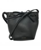 MANSUR GAVRIELマンサーガブリエル）の古着「Vegetable tanned Leather Bucket Bag」｜ブラック