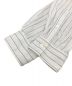 中古・古着 YOKE (ヨーク) STRIPED BAND COLLAR SHIRTS ホワイト サイズ:3：8000円