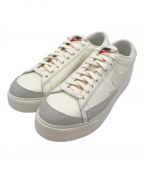 NIKEナイキ）の古着「BLAZER LOW PLATFORM」｜ホワイト