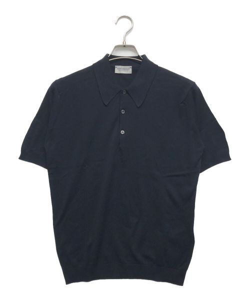 JOHN SMEDLEY（ジョンスメドレー）JOHN SMEDLEY (ジョンスメドレー) ポロシャツ ネイビー サイズ:XSの古着・服飾アイテム