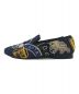 RALPH LAUREN (ラルフローレン) Paxton Logo Patch Canvas Slipper ネイビー サイズ:US10.5：23000円