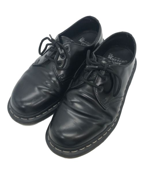 Dr.Martens（ドクターマーチン）Dr.Martens (ドクターマーチン) 3ホールシューズ ブラック サイズ:UK7の古着・服飾アイテム