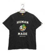 HUMAN MADEヒューマンメイド）の古着「プリントTシャツ」｜ブラック