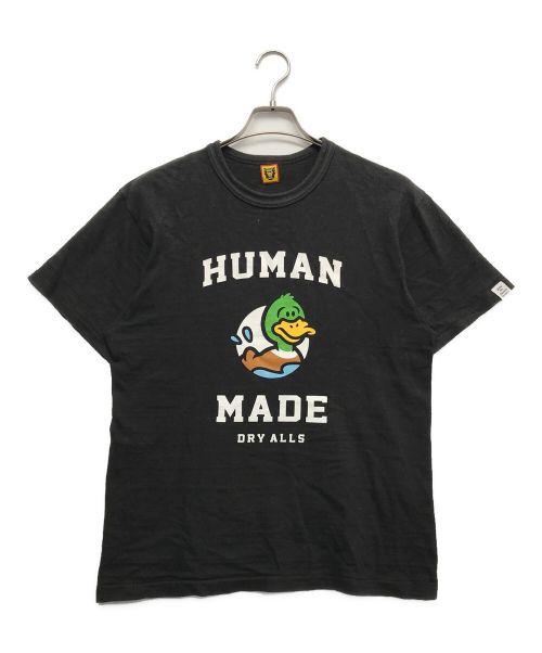 HUMAN MADE（ヒューマンメイド）HUMAN MADE (ヒューマンメイド) プリントTシャツ ブラック サイズ:Mの古着・服飾アイテム