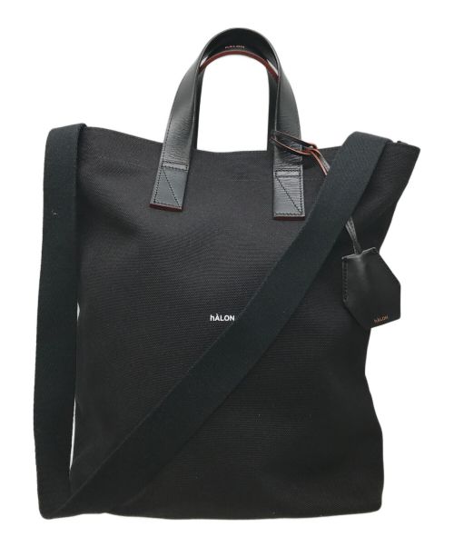 hALON（アーロン）halon (アーロン) EVERYDAY TOTE ブラックの古着・服飾アイテム