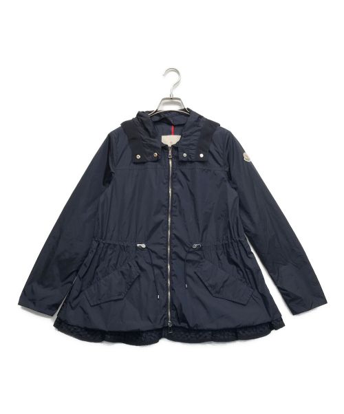 MONCLER（モンクレール）MONCLER (モンクレール) LOTUSナイロンジップアップパーカー ネイビーの古着・服飾アイテム