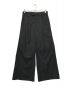 seyto（セイト）の古着「Baggy flare tack pants」｜ブラック