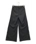 seyto (セイト) Baggy flare tack pants ブラック サイズ:2：5000円