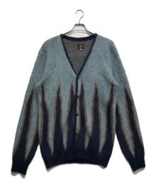 Needles（ニードルズ）の古着「Mohair Cardigan Flame」｜ネイビー