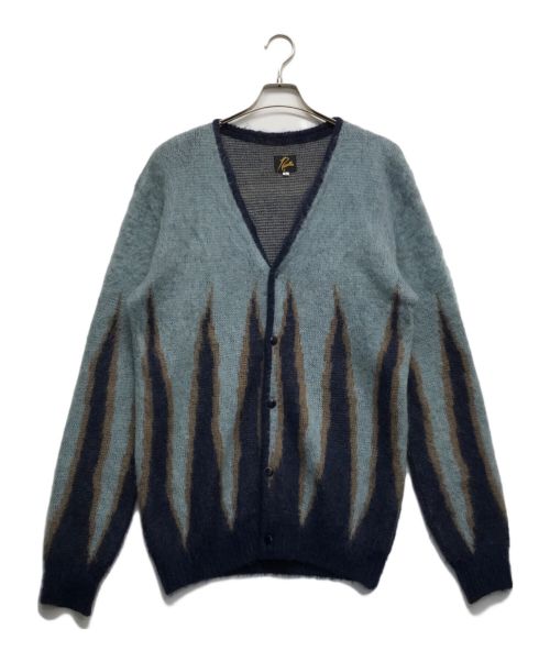 Needles（ニードルズ）Needles (ニードルズ) Mohair Cardigan Flame ネイビー サイズ:Lの古着・服飾アイテム