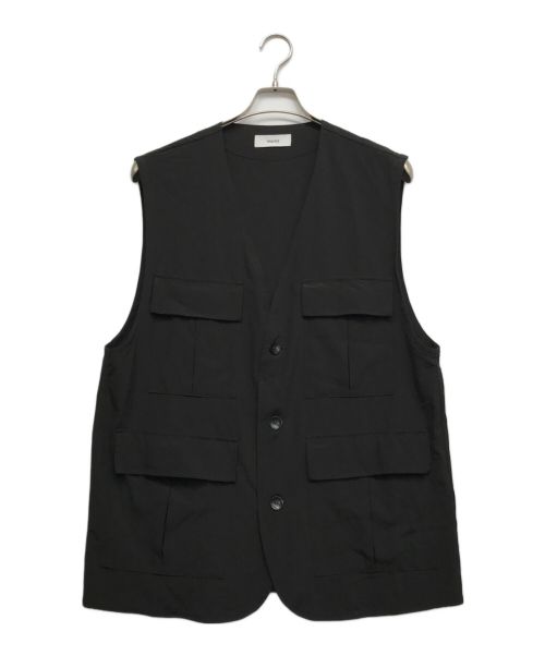 MARKA（マーカ）MARKA (マーカ) SAFARI VEST ブラック サイズ:2の古着・服飾アイテム