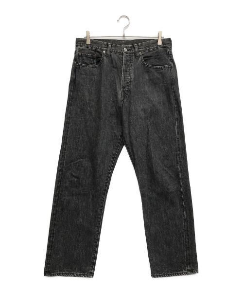 A.PRESSE（アプレッセ）A.PRESSE (アプレッセ) Washed Denim Pants ブラック サイズ:W32の古着・服飾アイテム