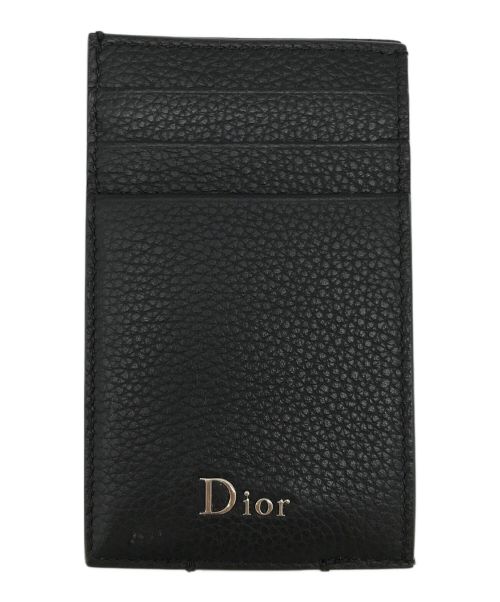 Christian Dior（クリスチャン ディオール）Christian Dior (クリスチャン ディオール) カードケース ブラックの古着・服飾アイテム