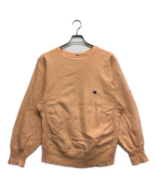 Champion（チャンピオン）Champion (チャンピオン) 80sリバースウィーブスウェット ピンク サイズ:Mの古着・服飾アイテム