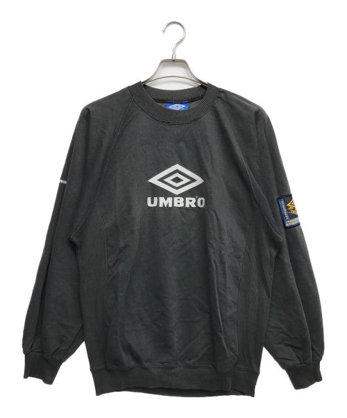 UMBRO（アンブロ）UMBRO (アンブロ) 90ｓロゴスウェット ブラック サイズ:Mの古着・服飾アイテム