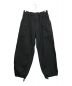 PACS（パックス）の古着「DOUBLE POCKET CARGO PANTS ECRU」｜ブラック