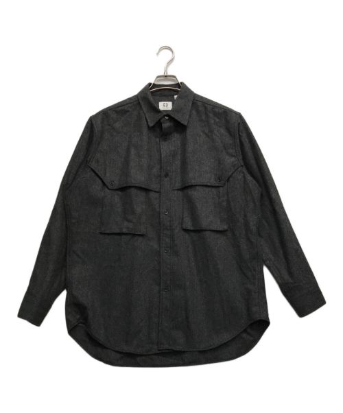 PACS（パックス）PACS (パックス) Marciano Shirts グレー サイズ:2の古着・服飾アイテム