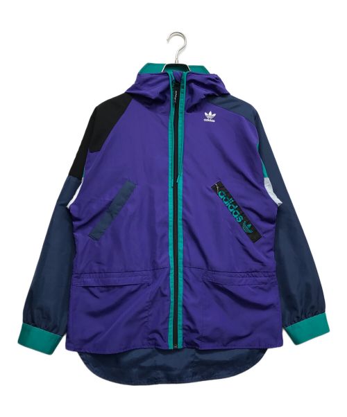 adidas（アディダス）adidas (アディダス) PT3 Karkaj Wind Hood Jacket パープル サイズ:Sの古着・服飾アイテム