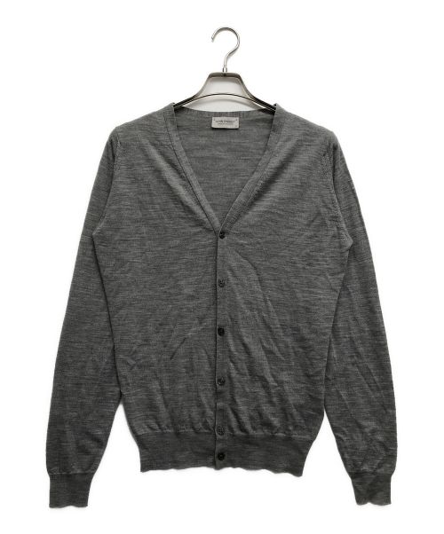 JOHN SMEDLEY（ジョンスメドレー）JOHN SMEDLEY (ジョンスメドレー) カーディガン グレー サイズ:Sの古着・服飾アイテム