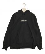 SUPREMEシュプリーム）の古着「BOX LOGO HOODED SWEATSHIRT」｜ブラック