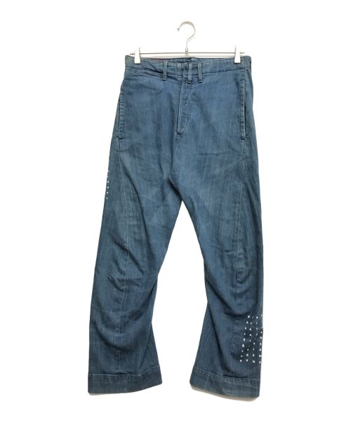 LEVI'S RED（リーバイス レッド）LEVI'S RED (リーバイス レッド) 立体裁断プリントデニムパンツ インディゴ サイズ:W30L32の古着・服飾アイテム