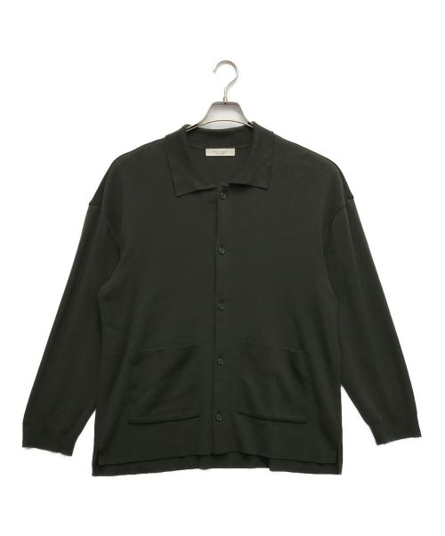 PUBLIC TOKYO（パブリックトウキョウ）PUBLIC TOKYO (パブリックトウキョウ) リラックスニットシャツ オリーブ サイズ:1の古着・服飾アイテム