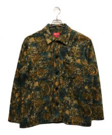 SUPREME（シュプリーム）の古着「ペイズリーフリースシャツ」｜オレンジ