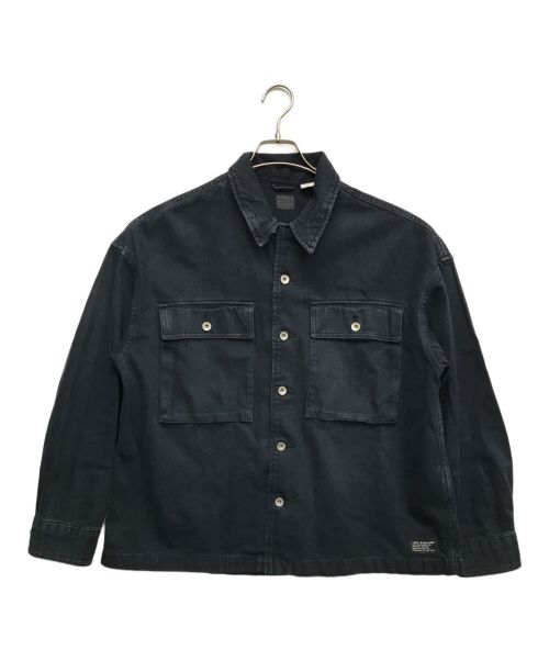 LEVI'S（リーバイス）LEVI'S (リーバイス) メカニックオーバーシャツ ネイビー サイズ:Sの古着・服飾アイテム