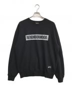 NEIGHBORHOOD×Schottネイバーフッド×ショット）の古着「クルーネックスウェット」｜ブラック