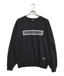 NEIGHBORHOOD×Schott（ネイバーフッド×ショット）の古着「クルーネックスウェット」｜ブラック