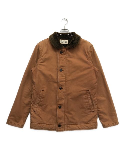 Ues（ウエス）UES (ウエス) N-1デッキジャケット オレンジ サイズ:3の古着・服飾アイテム