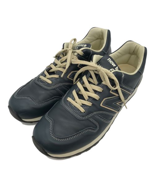 NEW BALANCE（ニューバランス）NEW BALANCE (ニューバランス) ローカットスニーカー ネイビー サイズ:USA9.5/UK9/EUR43の古着・服飾アイテム