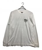 stussy×DOVER STREET MARKETステューシー×ドーバー ストリート マーケット）の古着「プリントカットソー」｜ホワイト