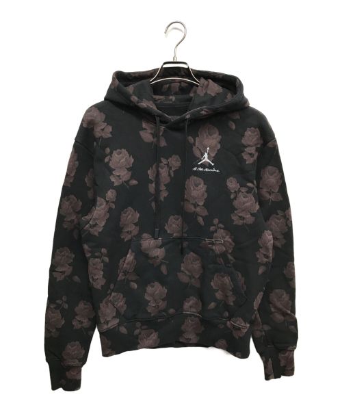 JORDAN（ジョーダン）JORDAN (ジョーダン) AS M J AMM AOP FLC HOODIE ブラック サイズ:Sの古着・服飾アイテム