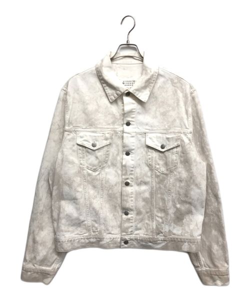 Maison Margiela（メゾンマルジェラ）Maison Margiela (メゾンマルジェラ) VINTAGE WASH DENIM JACKET ホワイト サイズ:48の古着・服飾アイテム