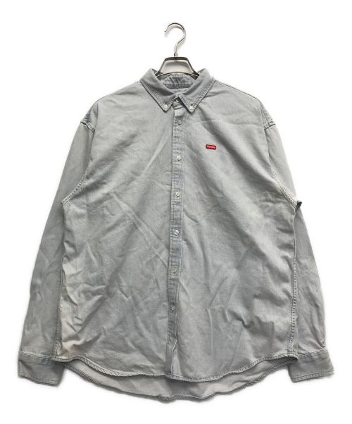 SUPREME（シュプリーム）Supreme (シュプリーム) Small Box Shirt インディゴ サイズ:Lの古着・服飾アイテム